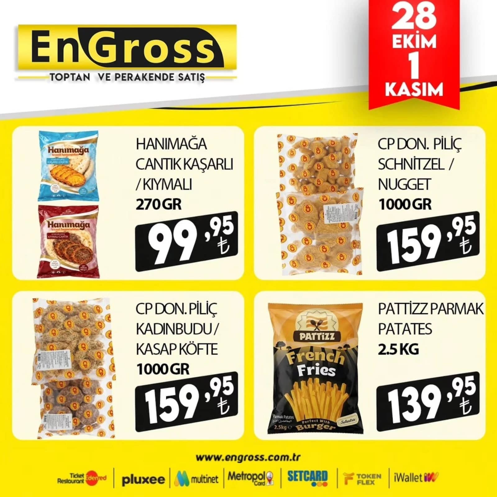 Engross - İndirim Broşürü 28 Ekim - 01 Kasım 2026