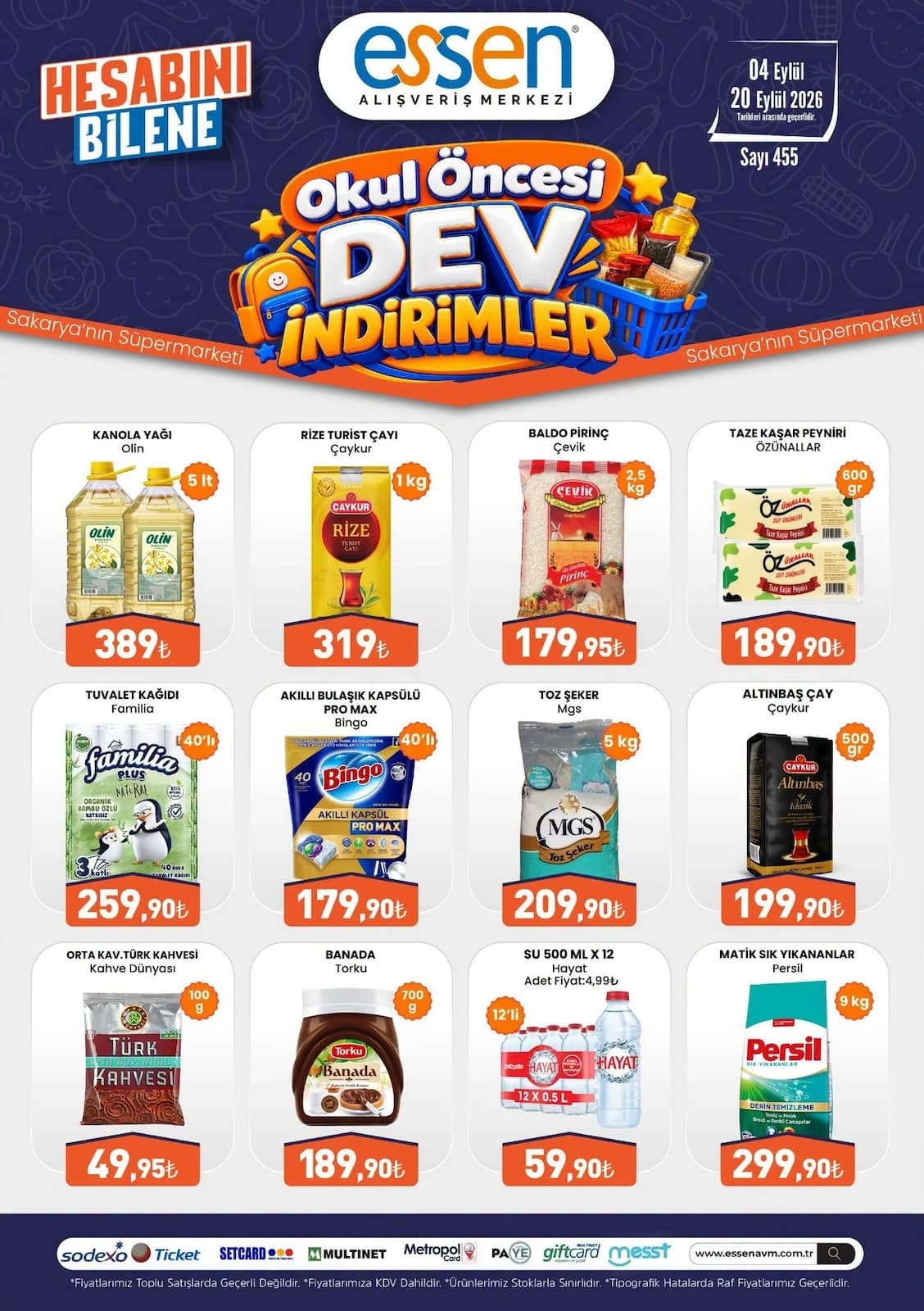 Essen - İndirim Broşürü 04 - 20 Eylül 2026