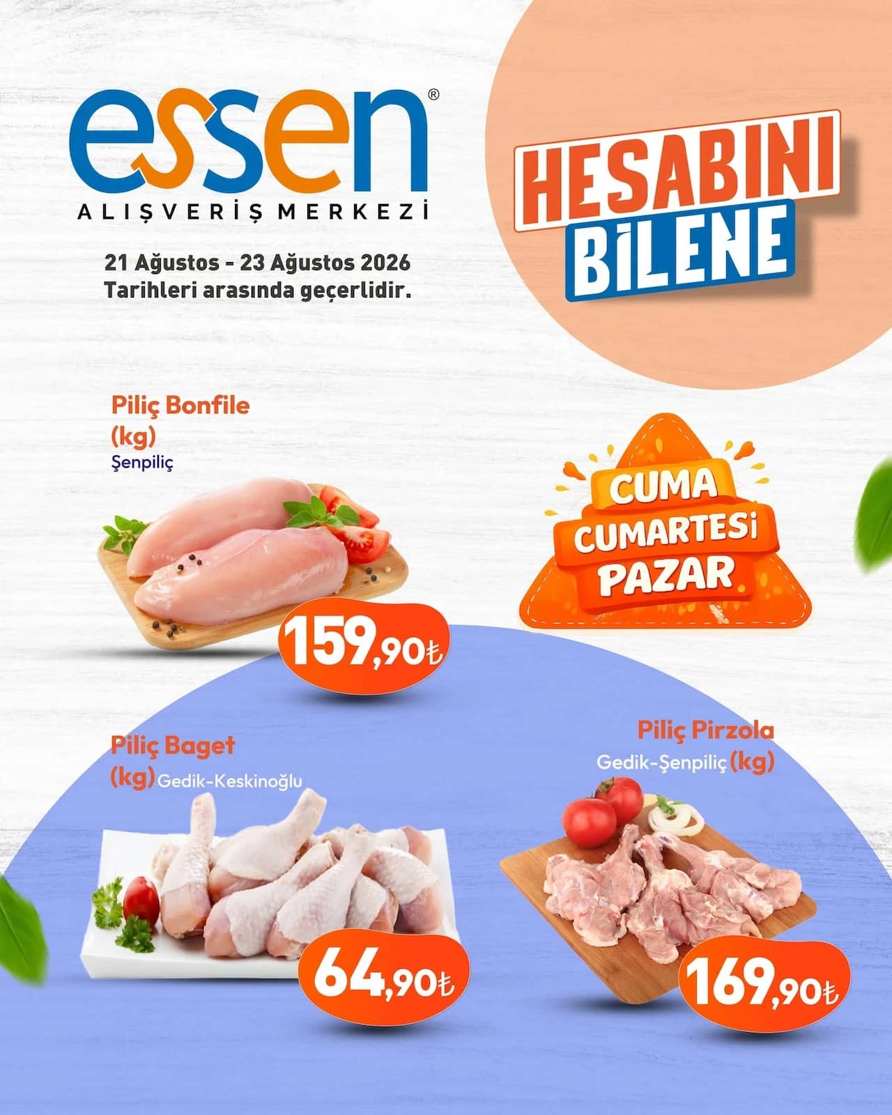 Essen - İndirim Broşürü 21 - 23 Ağustos 2026