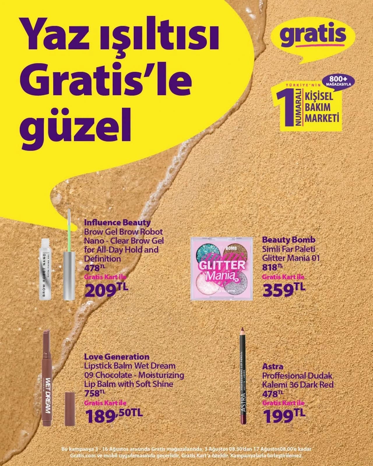 Gratis - Facebook Paylaşımı 03 - 16 Ağustos 2026