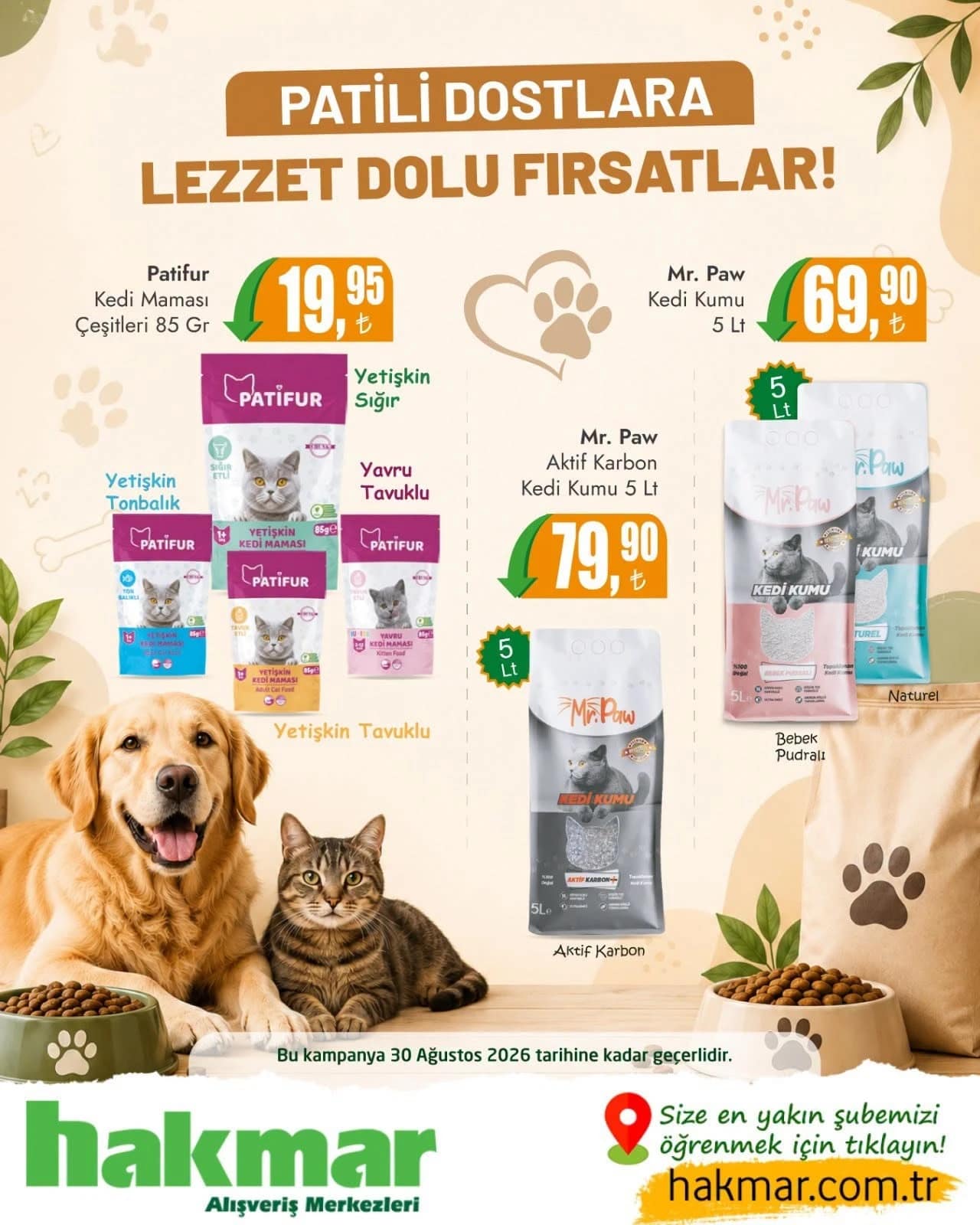 Hakmar - İndirim Broşürü 26 - 30 Ağustos 2026