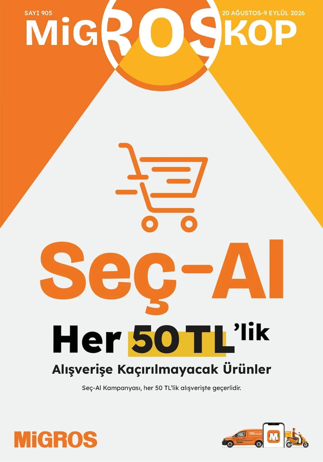 Migros - Migroskop Broşürü 20 Ağustos - 09 Eylül 2026