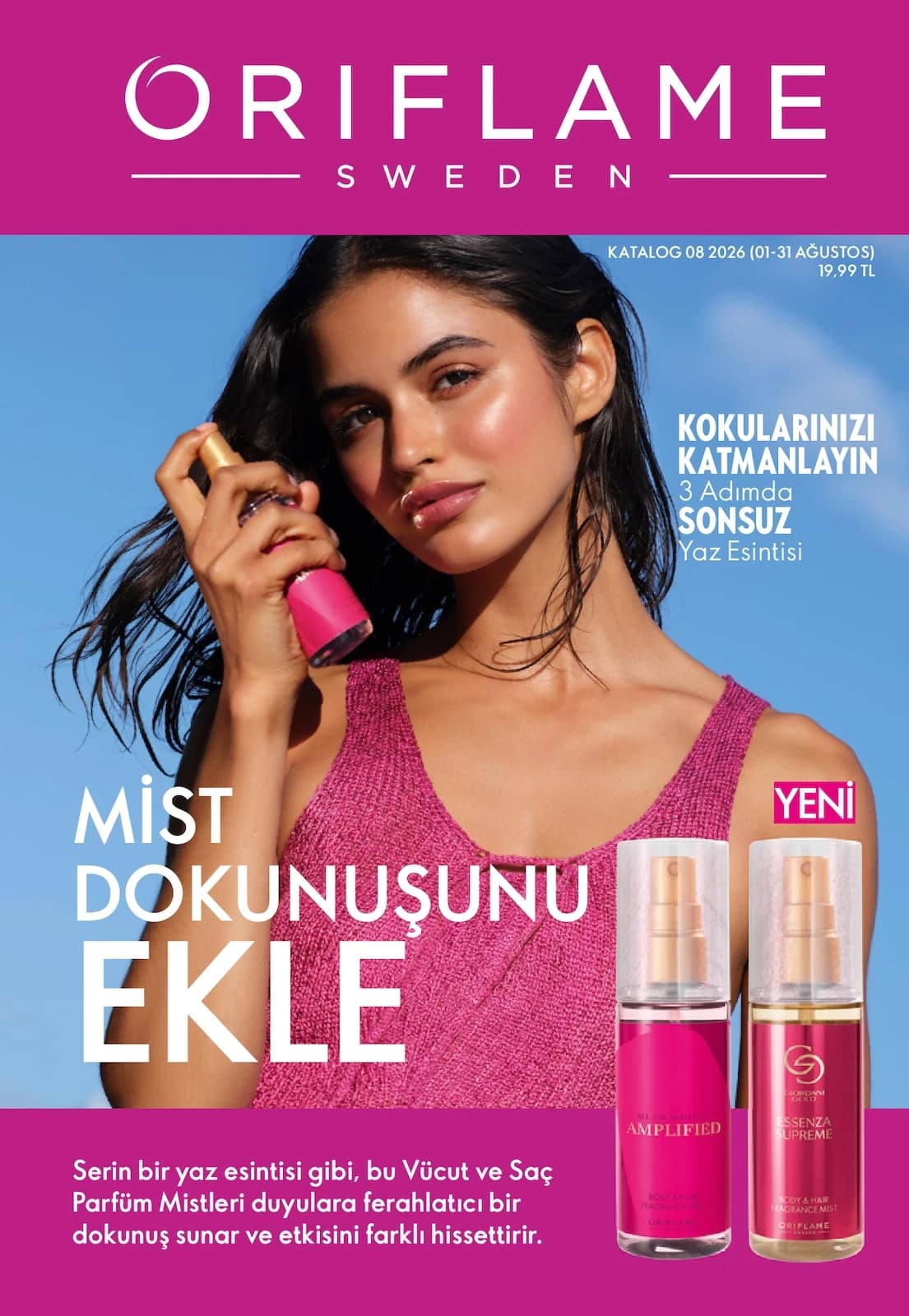 Oriflame - İndirim Broşürü 01 - 31 Ağustos 2026
