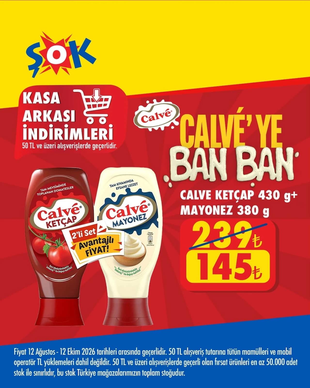 Şok - Instagram Post'u 12 Ağustos - 12 Ekim 2026
