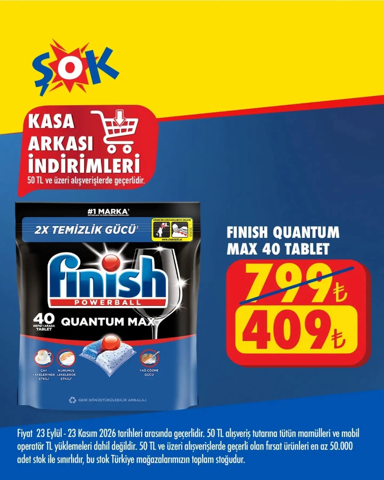 Şok - Instagram Post'u 23 Ekim - 23 Kasım 2026