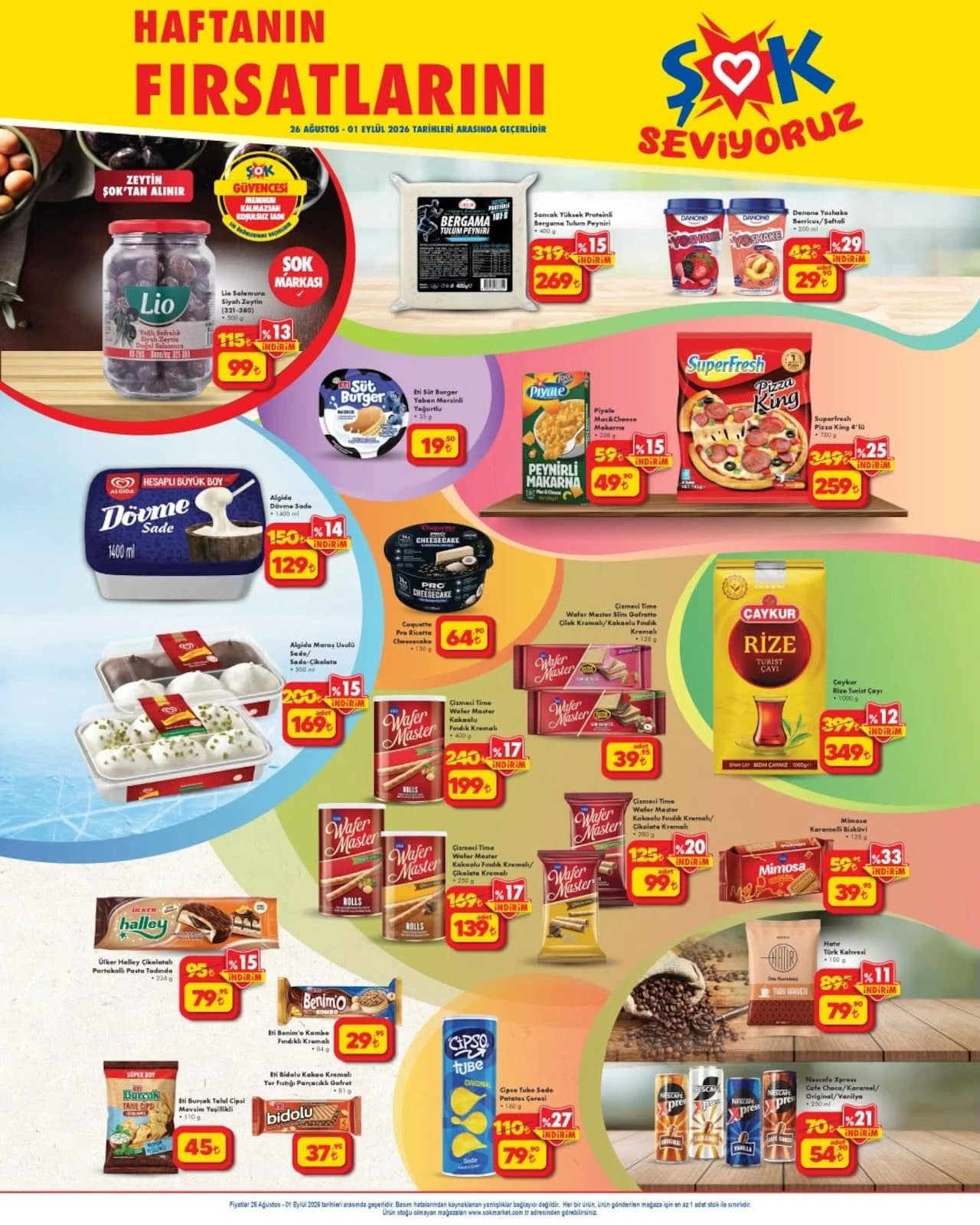 Şok - Haftanın Fırsatları 26 Ağustos - 01 Eylül 2026