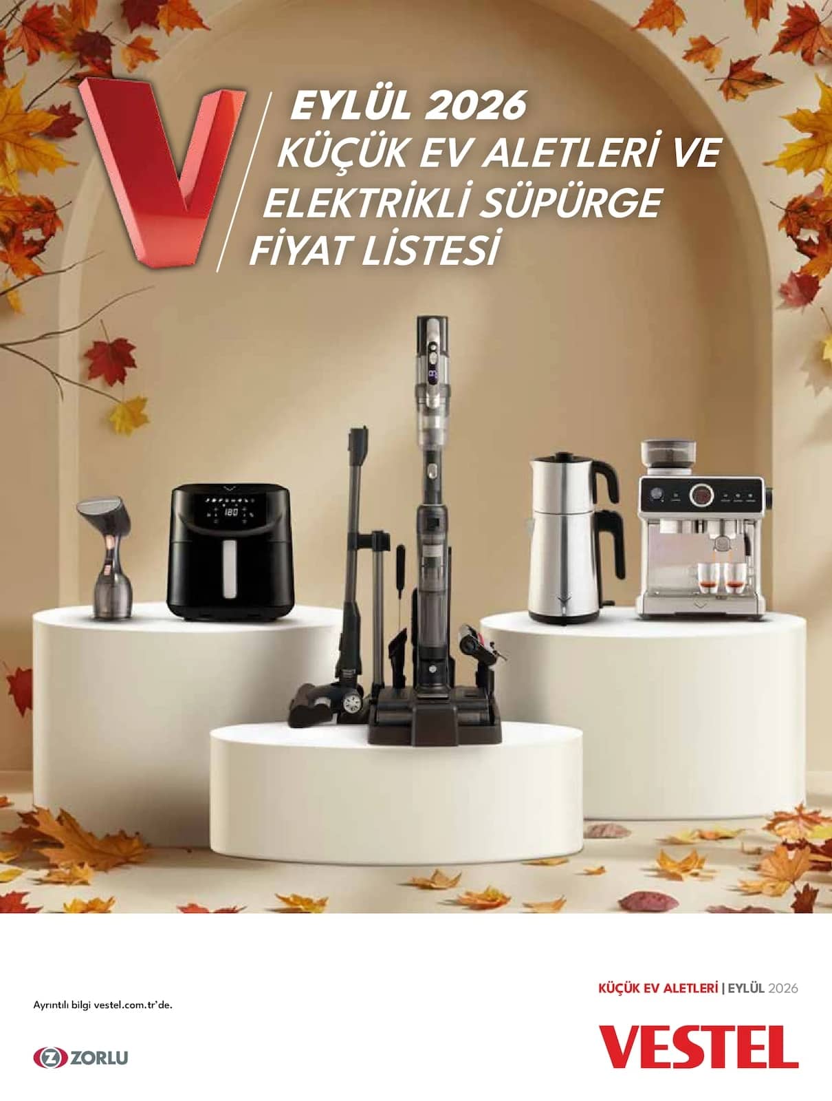 Vestel - Küçük Ev Aletleri Broşürü 02 Eylül - 01 Ekim 2026