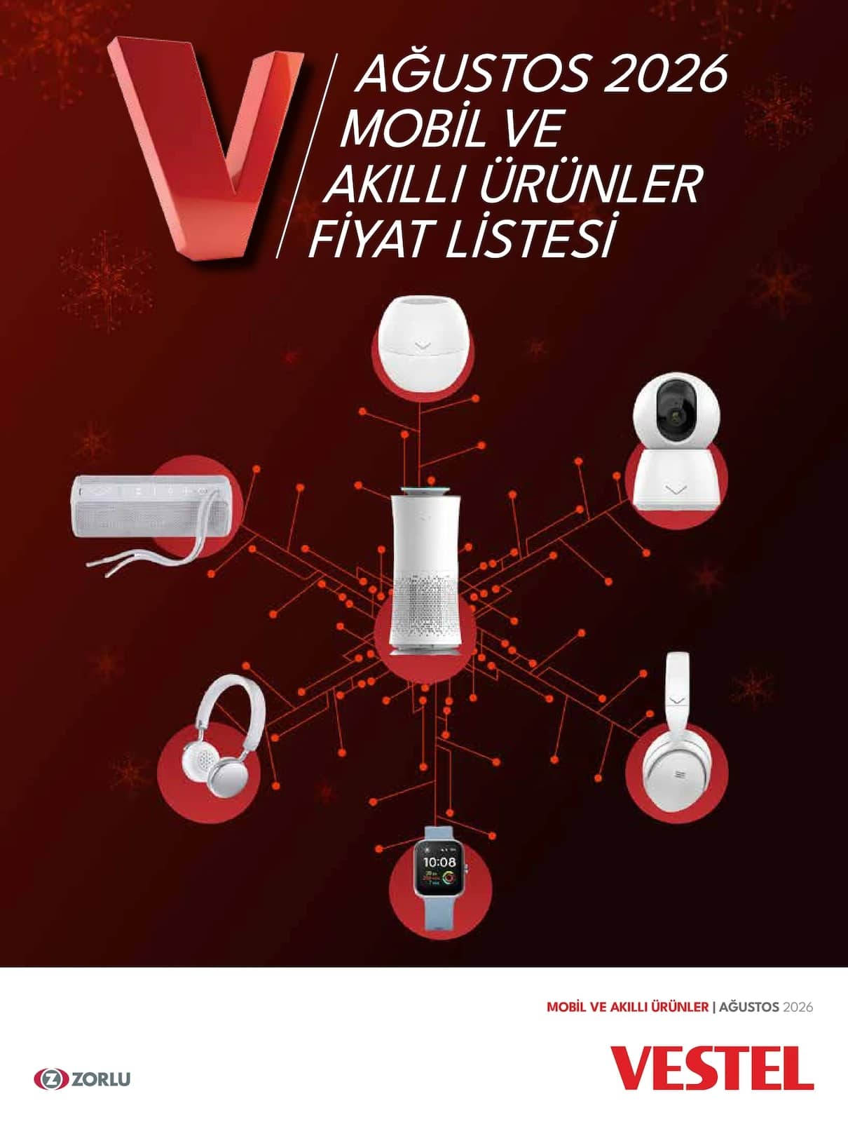 Vestel - Telefon ve Aksesuarları Broşürü 04 Ağustos - 01 Eylül 2026