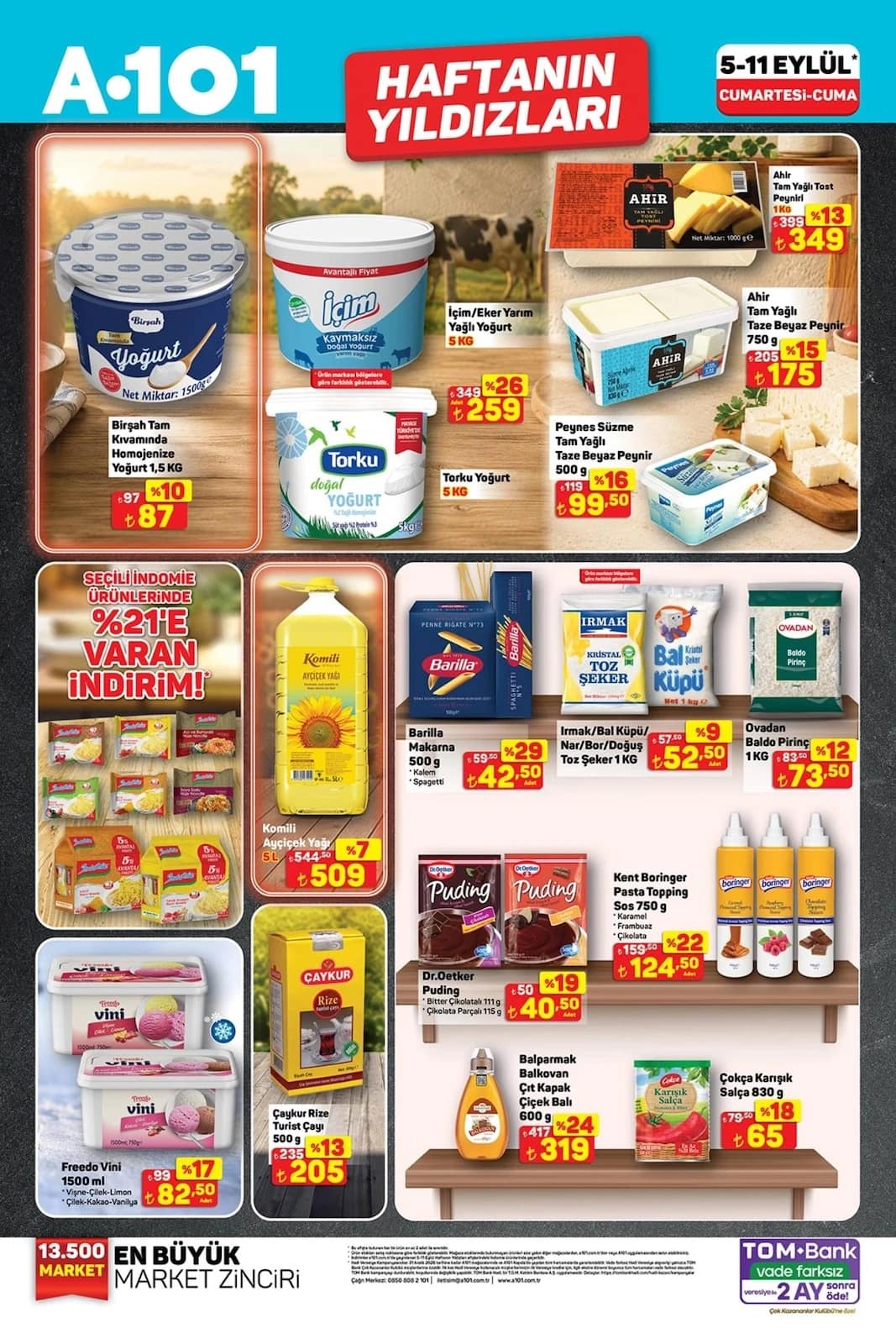 A-101 - Haftanın Yıldızları 05 - 11 Eylül 2026 - Sayfa 1