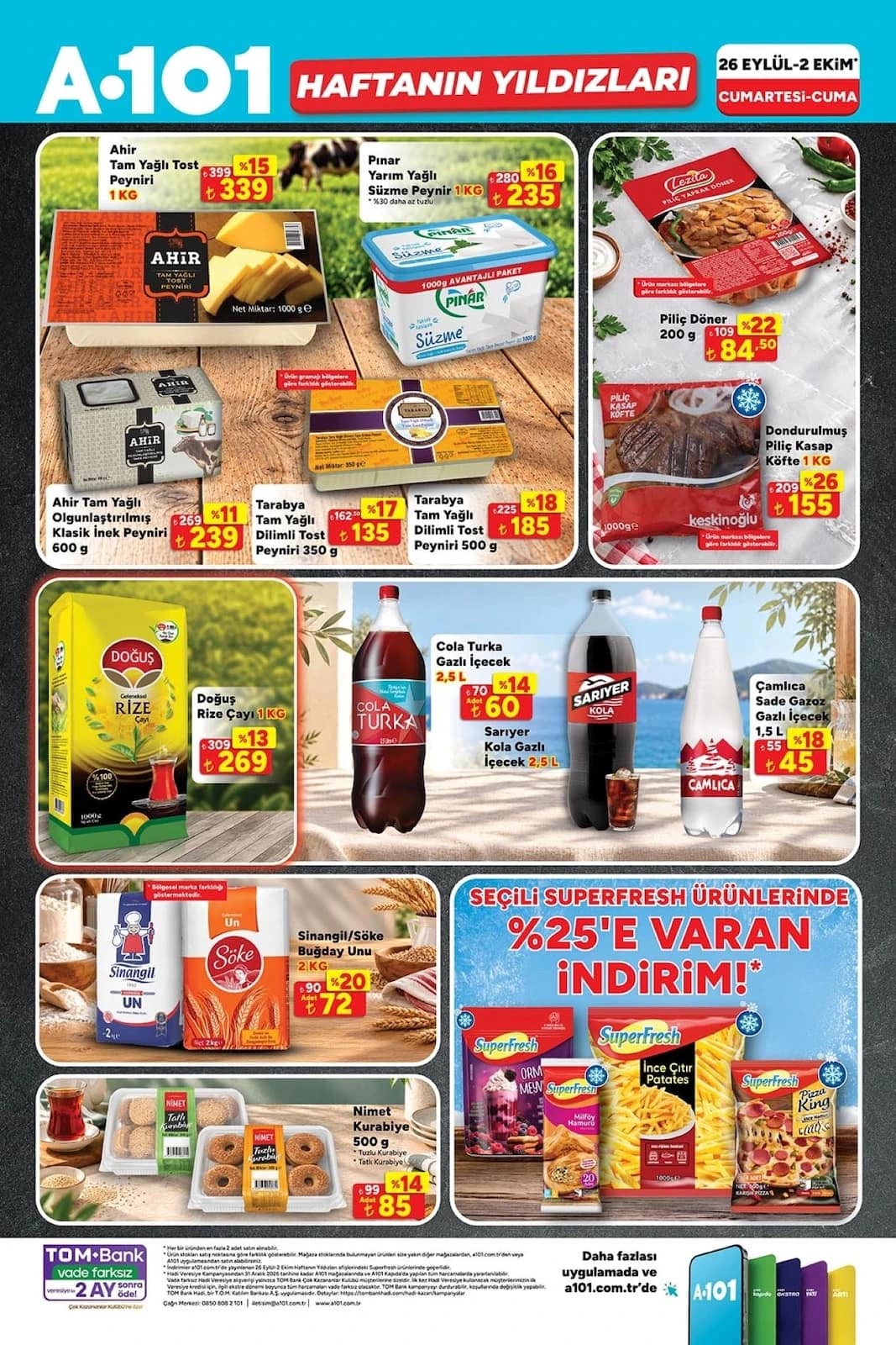 A-101 - Haftanın Yıldızları 26 Eylül - 02 Ekim 2026 - Sayfa 1