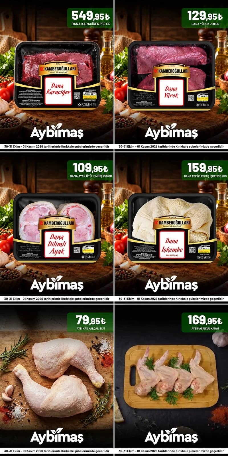 Aybimaş - İndirim Broşürü 30 Ekim - 01 Kasım 2026 - Sayfa 1