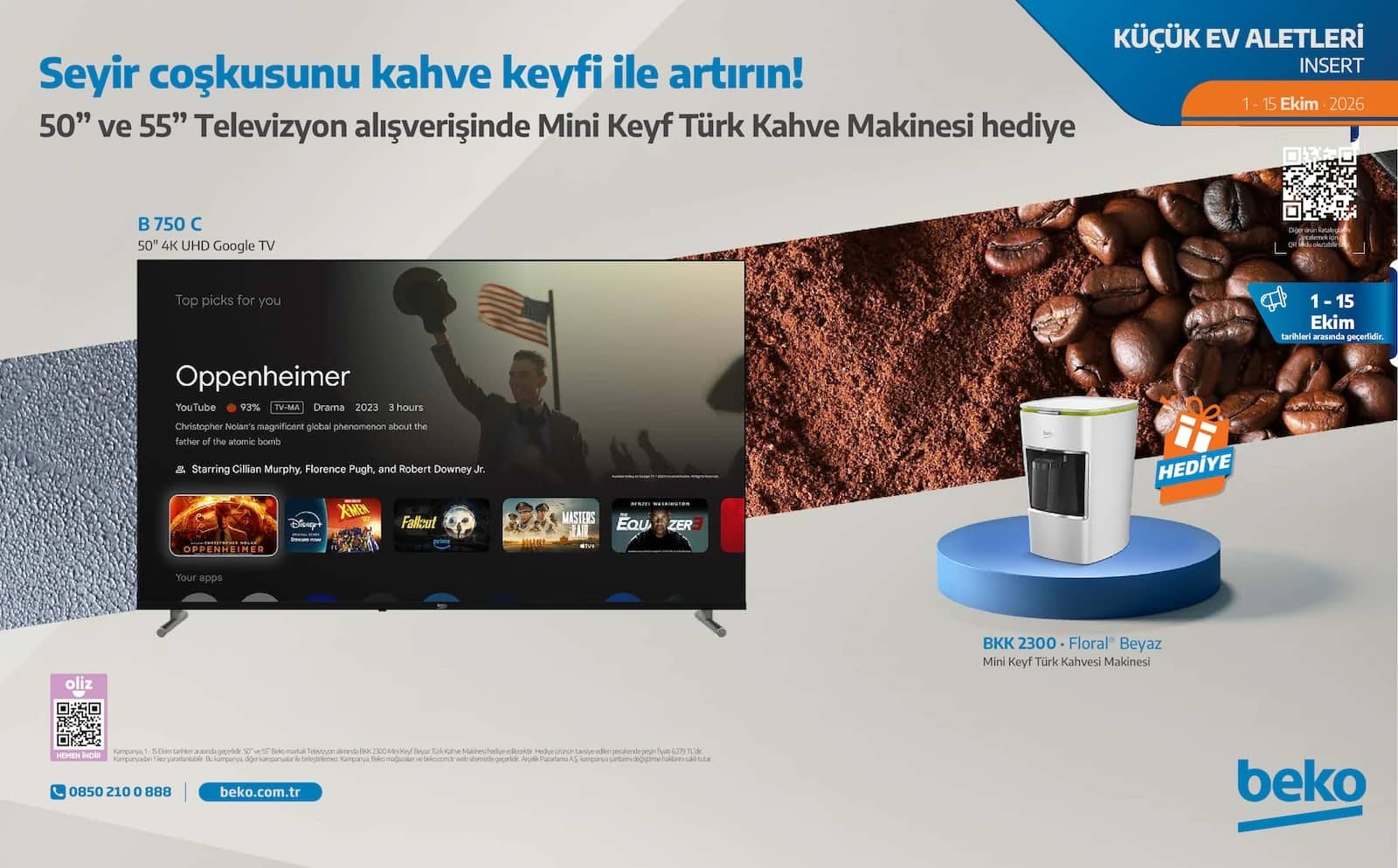 Beko - Küçük Ev Aletleri Broşürü 01 - 15 Ekim 2026 - Sayfa 1