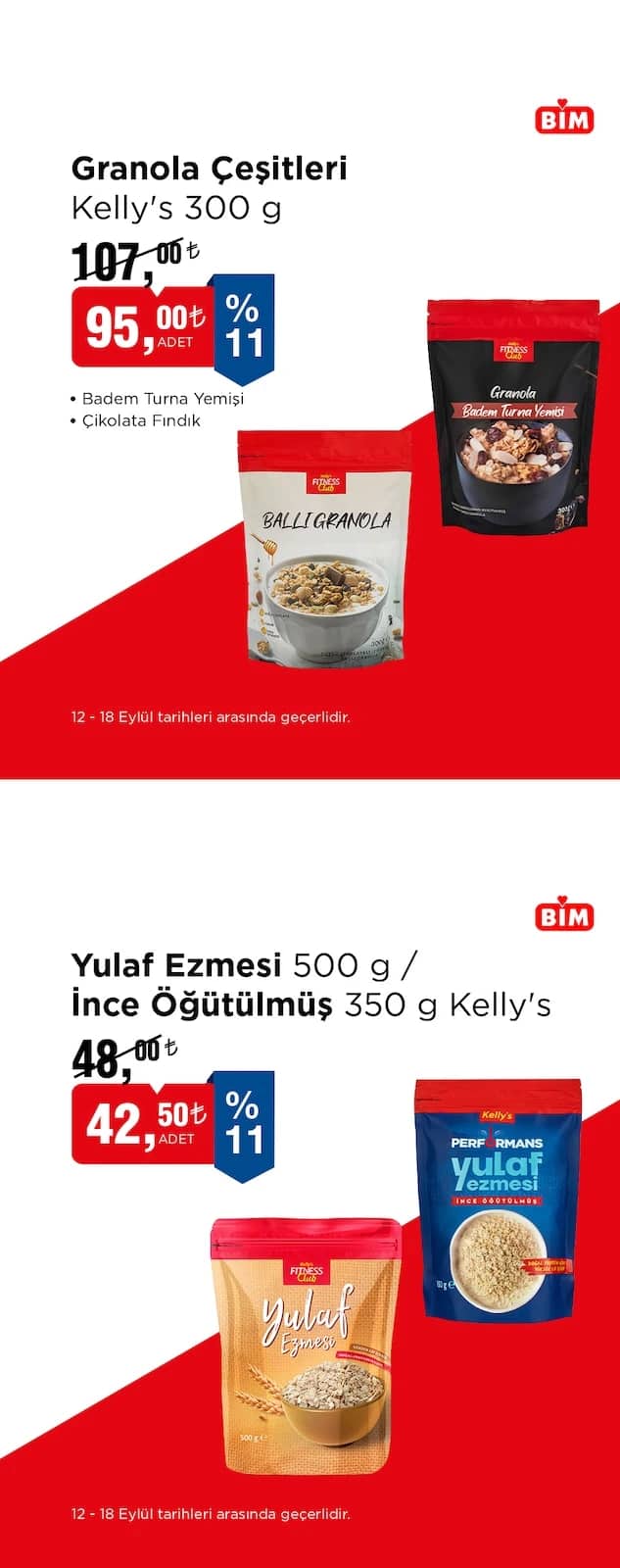 Bim - Instagram Post'u 12 - 18 Eylül 2026 - Sayfa 1