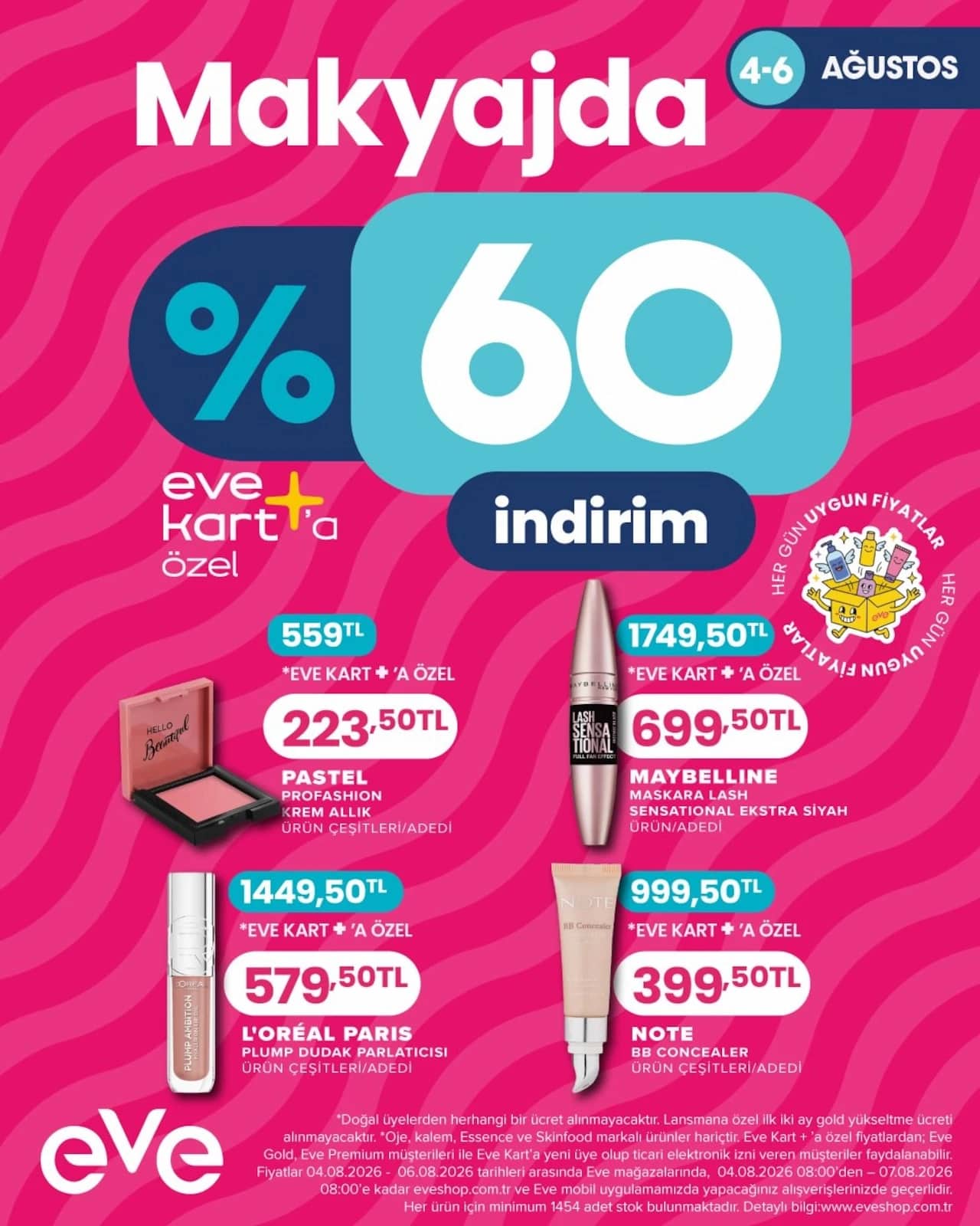 Eveshop - Instagram Post'u 04 - 06 Ağustos 2026 - Sayfa 1