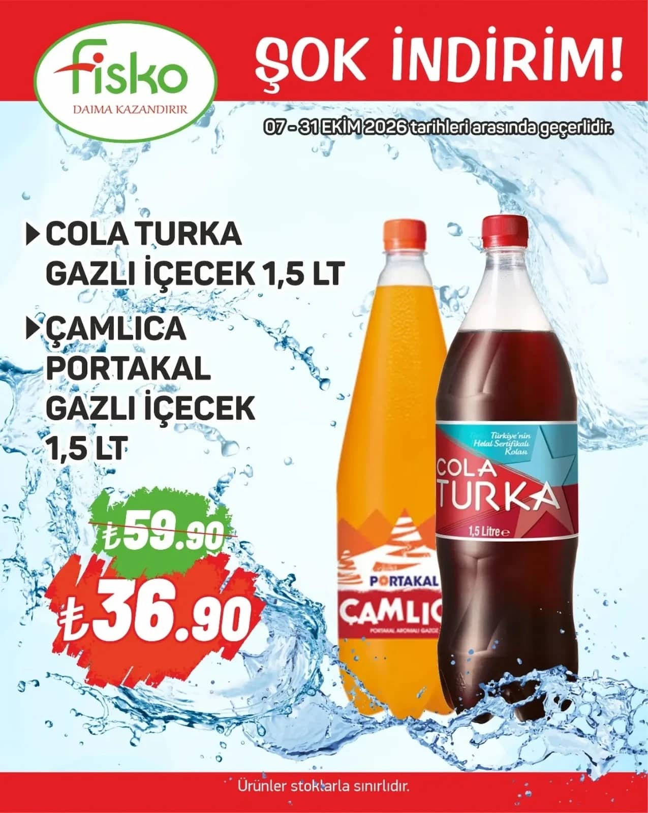 Fiskomar - İndirim Broşürü 07 - 31 Ekim 2026 - Sayfa 1