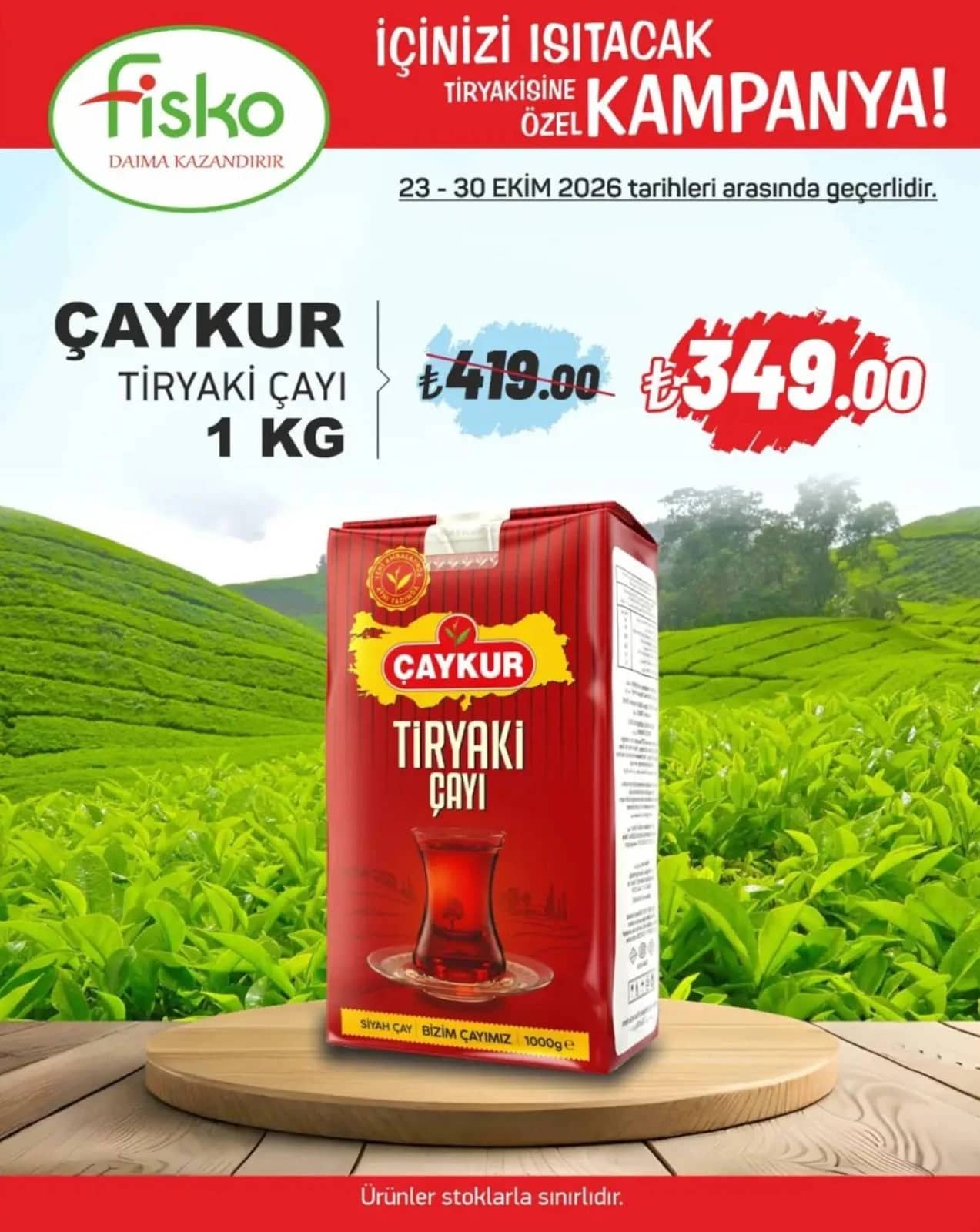 Fiskomar - İndirim Broşürü 23 - 30 Ekim 2026 - Sayfa 1