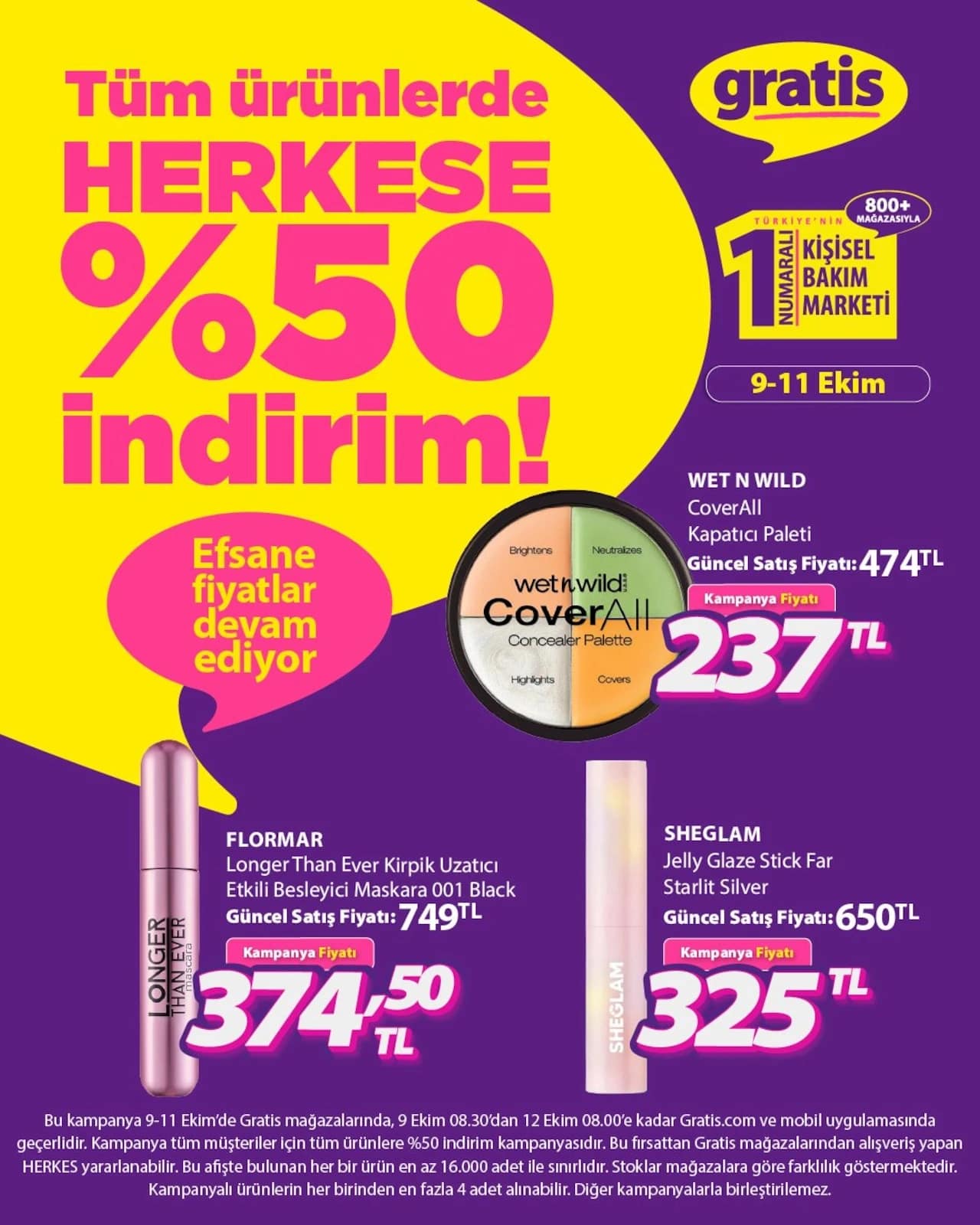 Gratis - Instagram Post'u 09 - 11 Ekim 2026 - Sayfa 1