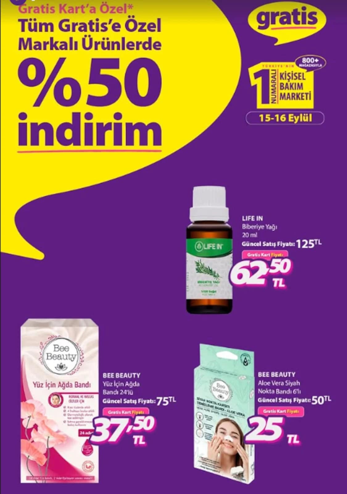 Gratis - Instagram Post'u 15 - 16 Eylül 2026 - Sayfa 1