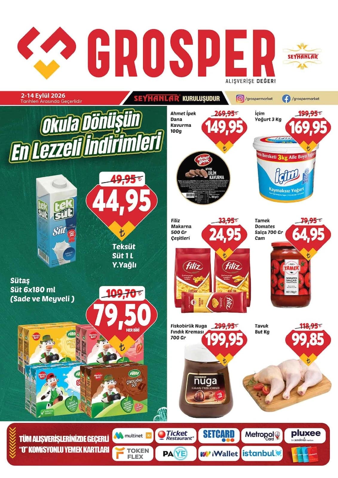 Grosper - İndirim Broşürü 02 - 14 Eylül 2026 - Sayfa 1