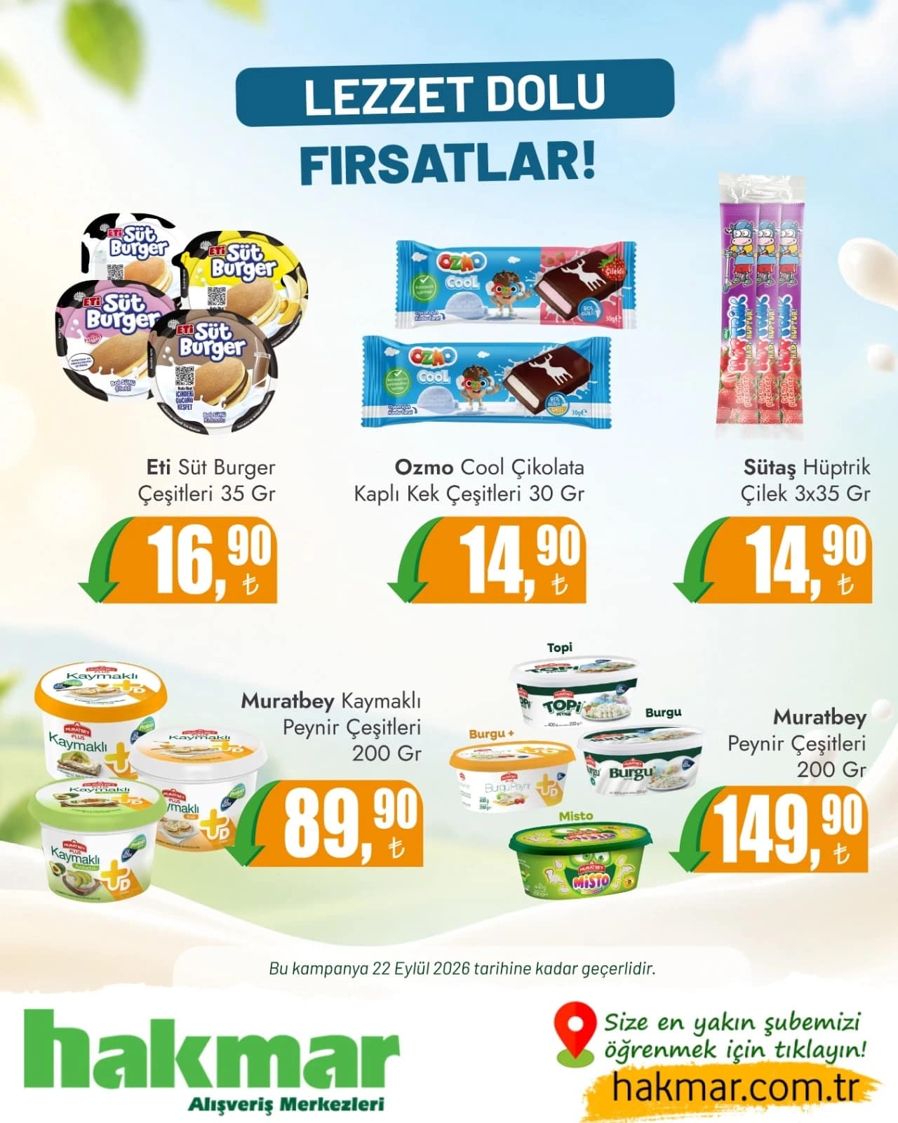 Hakmar - İndirim Broşürü 14 - 22 Eylül 2026 - Sayfa 1