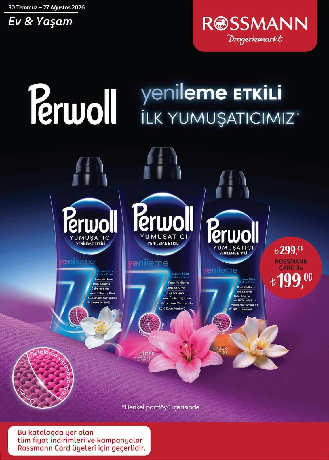 Rossmann - Ev ve Yaşam Broşürü 30 Temmuz - 27 Ağustos 2026 - Sayfa 1