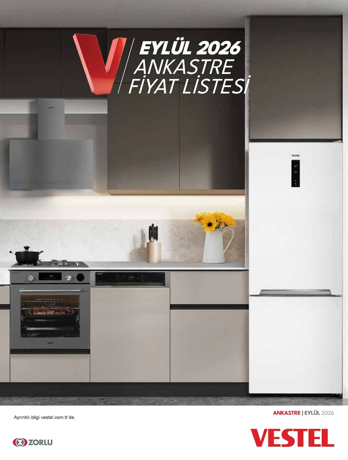 Vestel - Ankastre Broşürü 02 Eylül - 01 Ekim 2026 - Sayfa 1