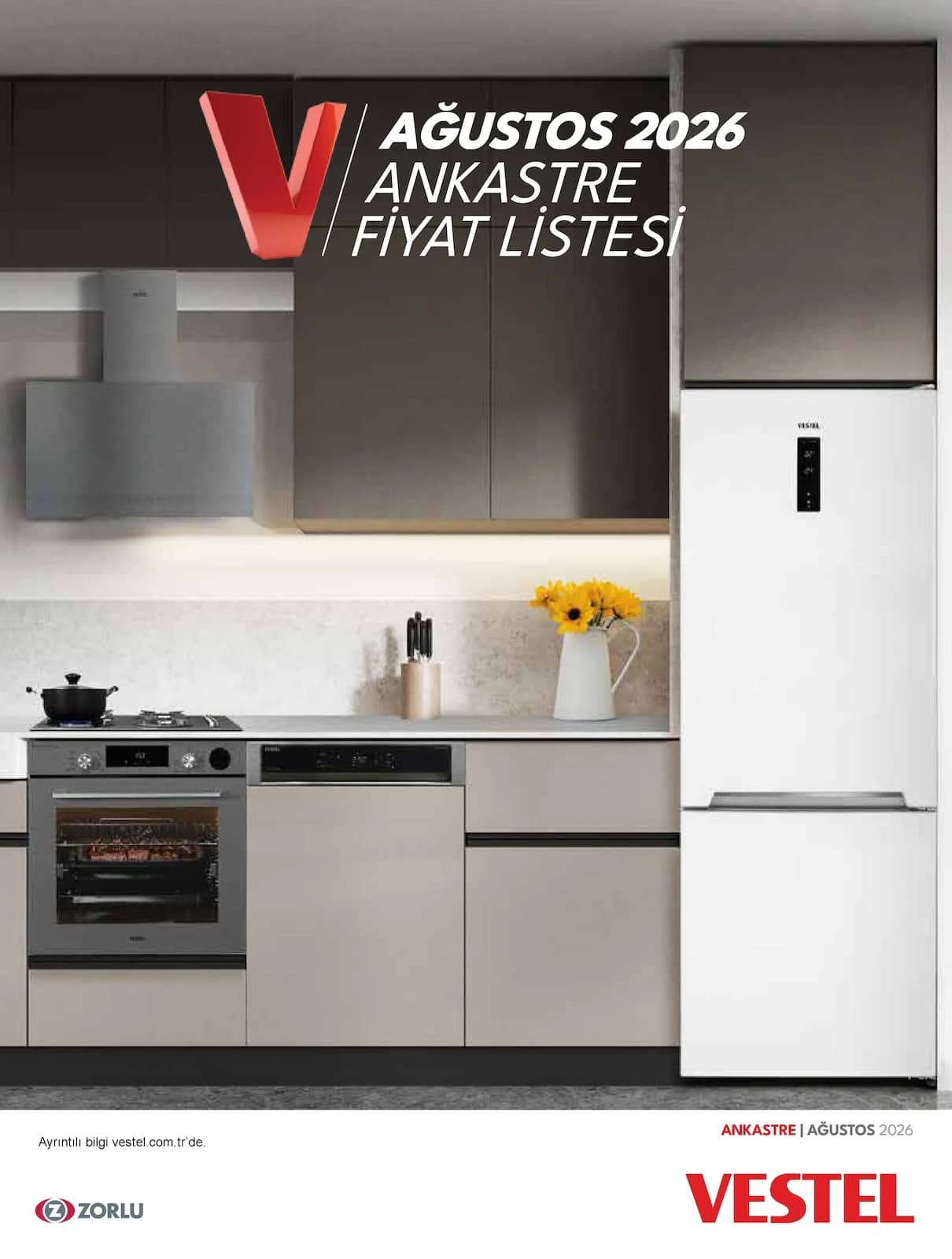 Vestel - Ankastre Broşürü 04 Ağustos - 01 Eylül 2026 - Sayfa 1