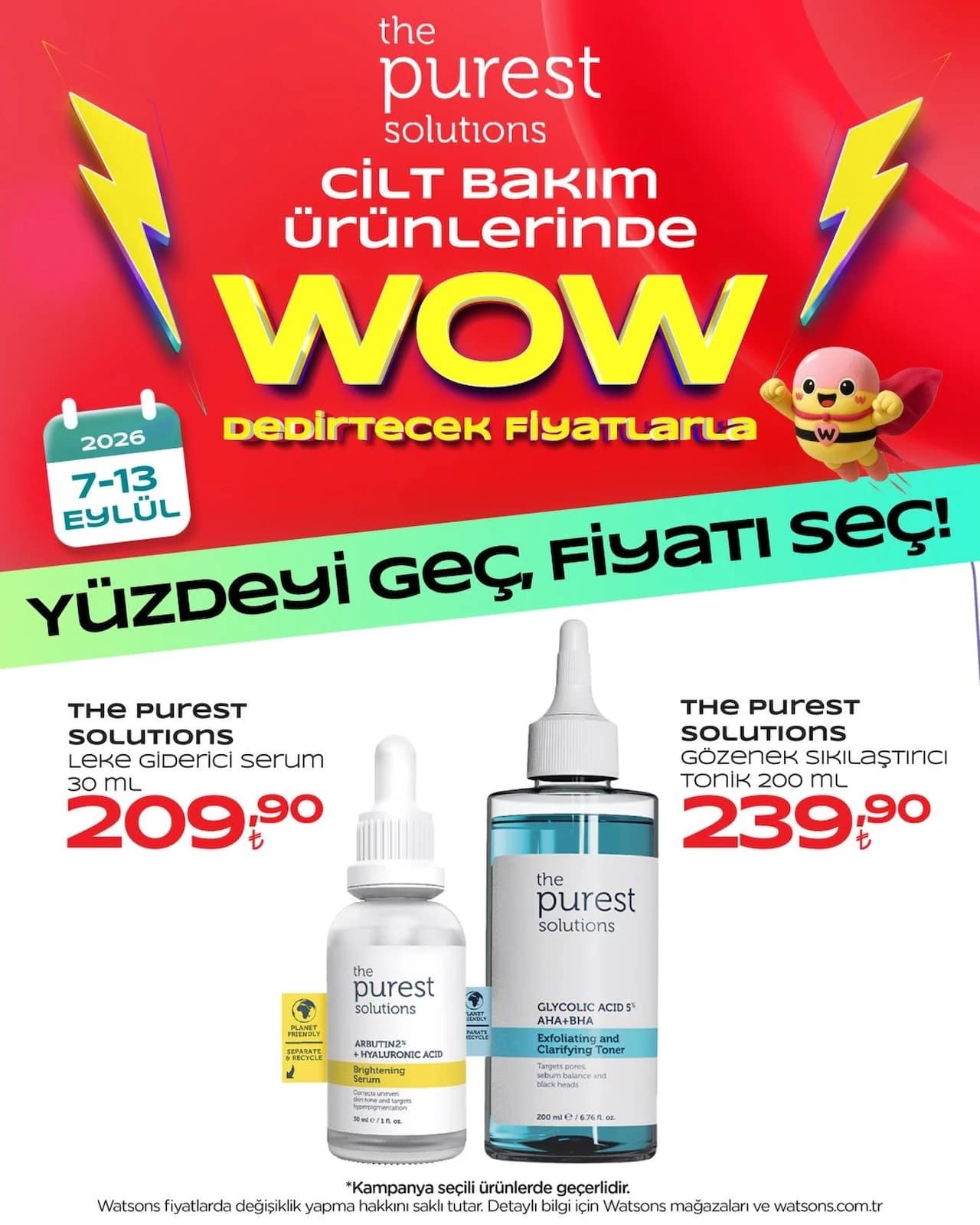 Watsons - Facebook Paylaşımı 07 - 13 Eylül 2026 - Sayfa 1