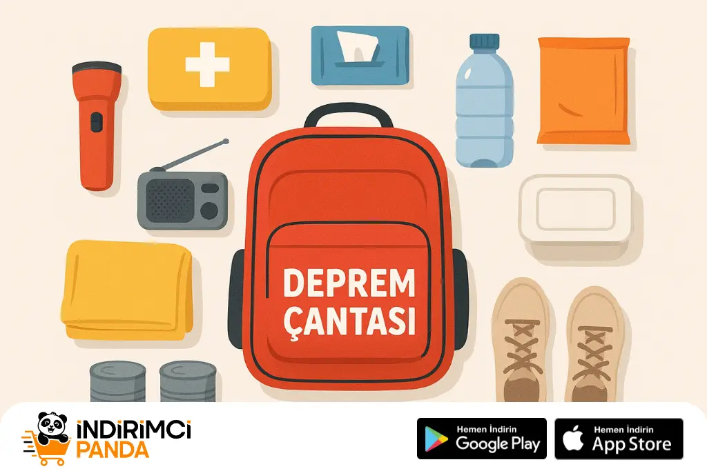Deprem Çantasında Olması Gerekenler (2025 Rehberi)