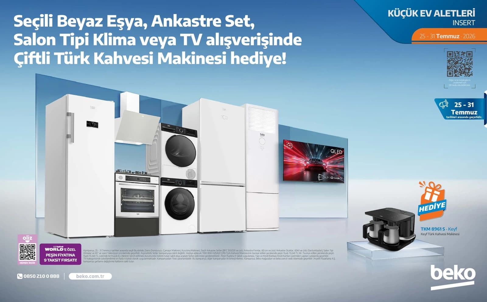 Beko - Küçük Ev Aletleri Broşürü 25 - 31 Temmuz 2026