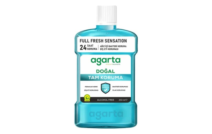 Agarta 250 Ml Alkolsüz Ağız Bakım Suyu 95tl