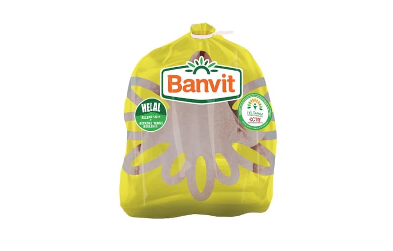 Banvit Poşetli Bütün Piliç Kg 58 TL