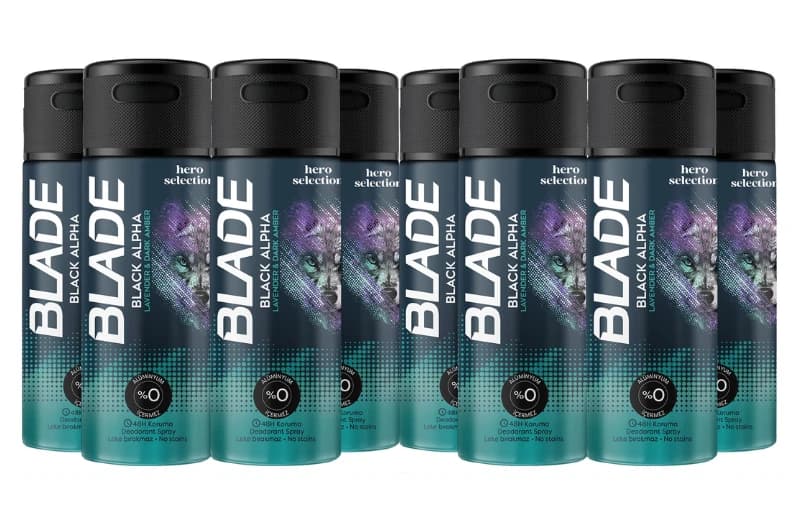 Blade Alpha 8'li Erkek Deodorant 469 TL!