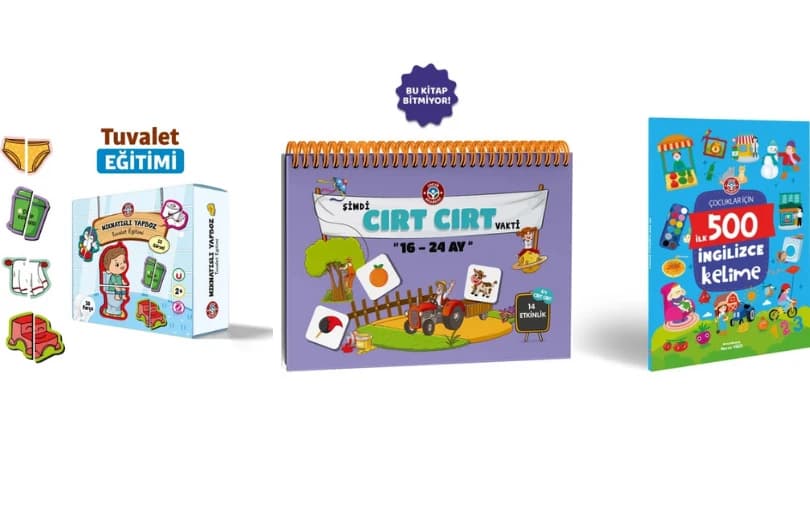 Çocuk Akademi Ürünlerinde 3 Al 2 Öde!