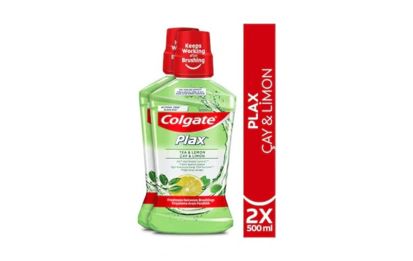 Colgate Plax Ağız Bakım Suyu 2x500 Ml 255 Tl