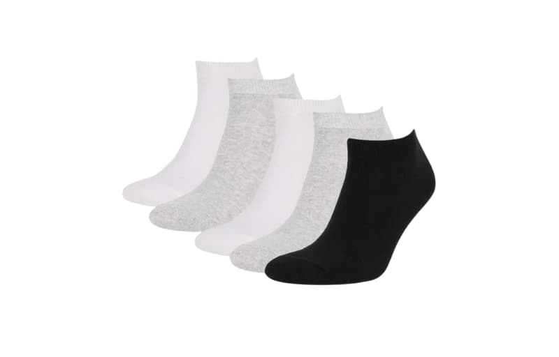 DeFacto Erkek 5'li Pamuklu Patik Çorap 75 TL