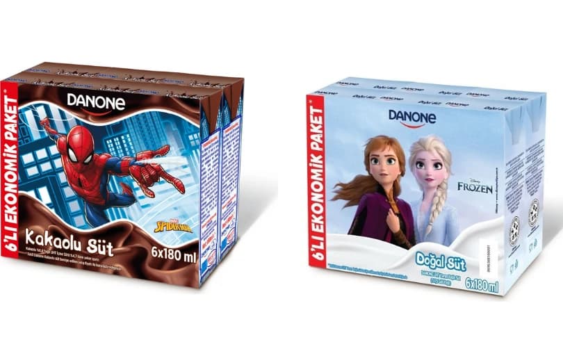 Disney Aromalı Sütlerde 1 Alana 1 Bedava