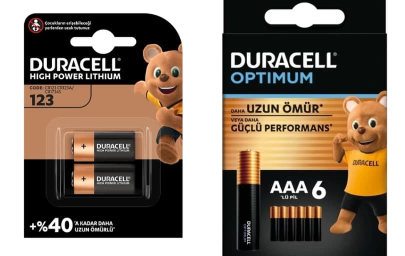 Duracell Pillerde Sepette %20 İndirim