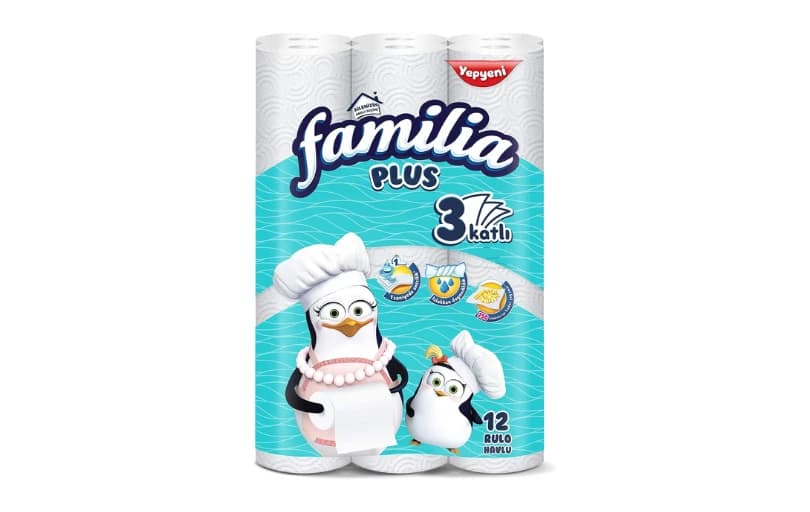 Familia 12 Rulo 3 Katlı Kağıt Havlu 150 TL 