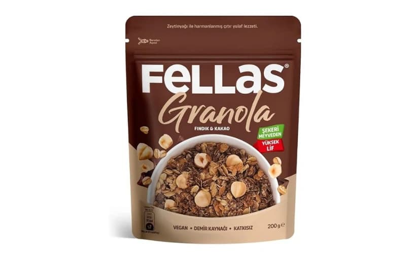 Fellas Granola Fındık Ve Kakao 200 Gr 130tl