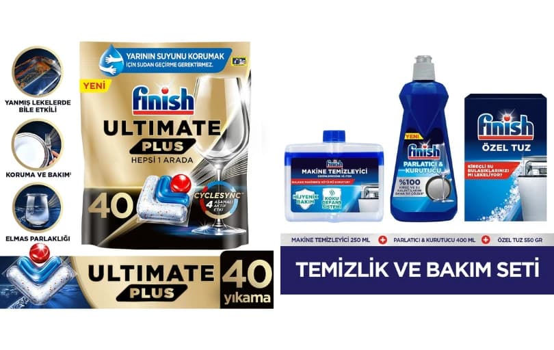 Finish,Vanish Ürünlerinde 2 Al 1 Öde