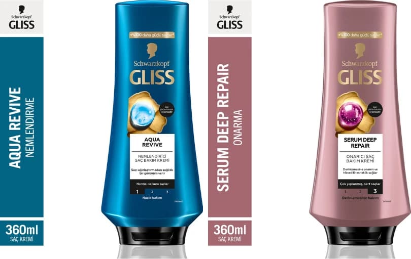 Gliss Split Saç Bakım Kremi 360ml  79₺