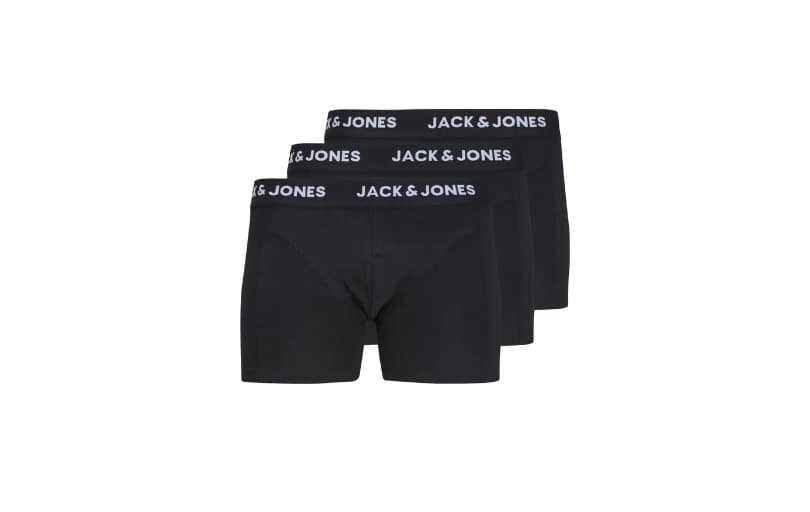 Jack & Jones Erkek Boxer 3'lü Siyah 449tl