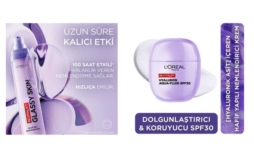 Loreal Glassy Skin Ailesinde 10% İndirim