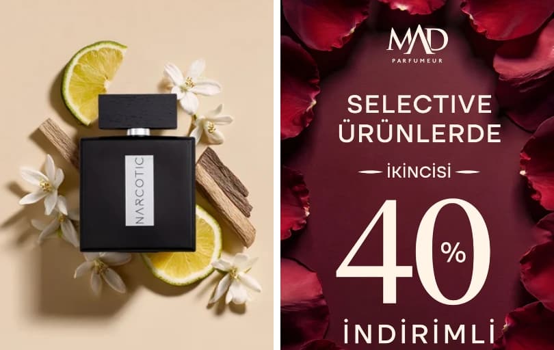 Mad Parfümlerde %40'a Varan İndirim