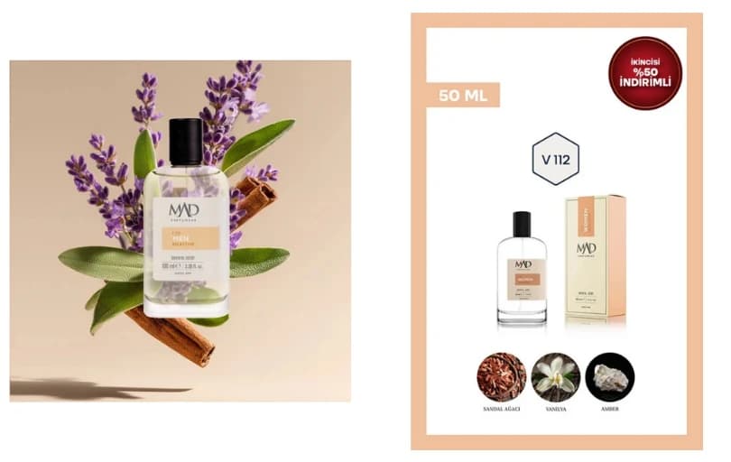 Mad Parfümlerde 800tl'ye 200tl İndirim
