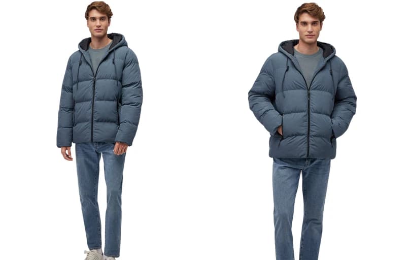 Mavi Şişme Mont Sepette Kuponla 1200₺