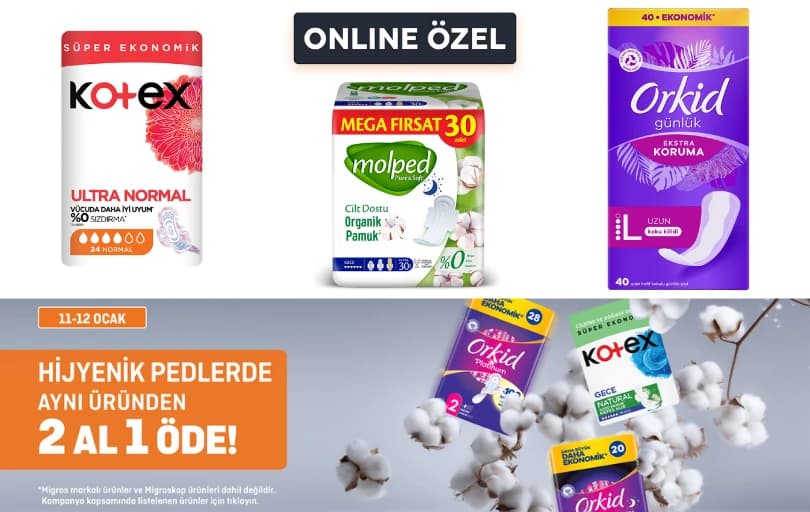 Migros Pedlerde 2 Al 1 Öde!