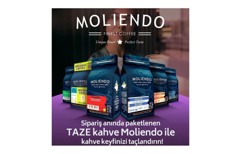 Moliendo Kahvelerde 2.si %40 İndirimli!