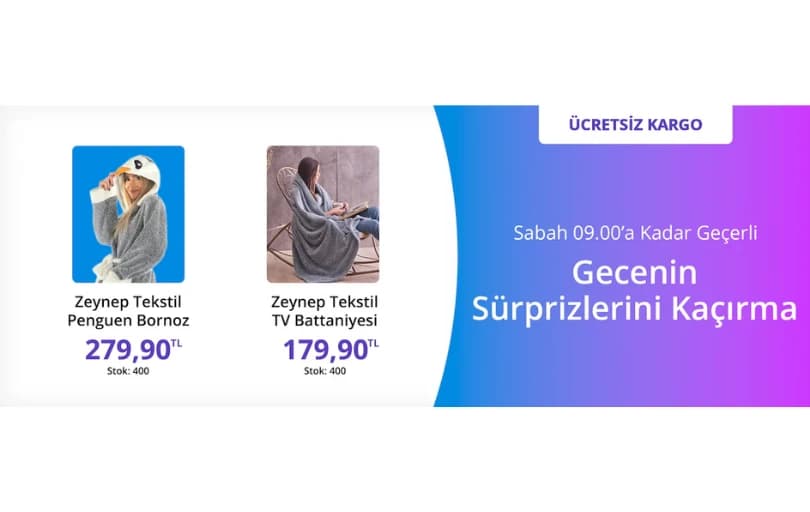 N11 Gecenin Süpriz İndirimleri